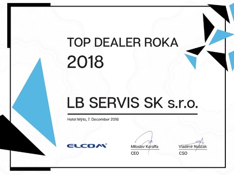 Sme najlepší TOP DEALER roku 2018